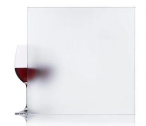 frosted glass