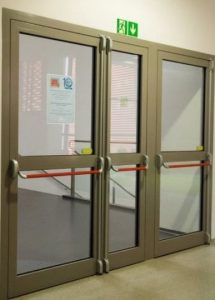 fire rated glass door