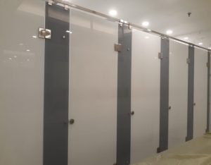 pintu kaca frameless