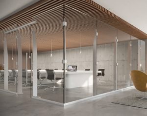 partisi kaca ruangan minimalis