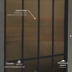 kaca jendela motif garis