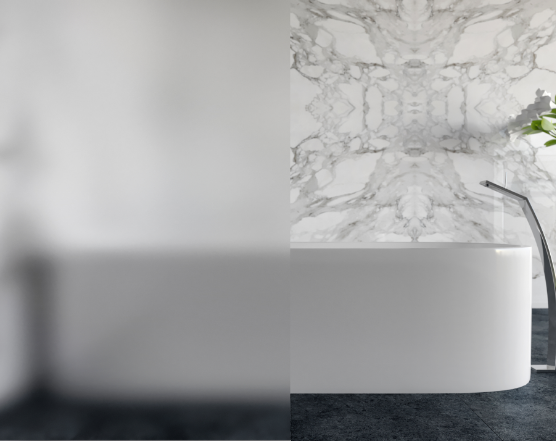 Kaca Buram 8 mm Tempered